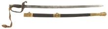 CSA DUFILHO CONFEDERATE OFFICERS SABER CIVIL WAR