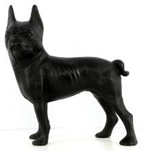 CAST IRON PITBULL DOORSTOP TYGE BUSTER BROWN