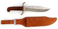 LARGE WESTERN FACTORY BOWIE KNIFE MODEL W49