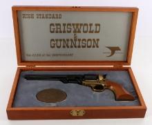 HIGH STANDARD GRISWOLD & GUNNISON .36 REVOLVER