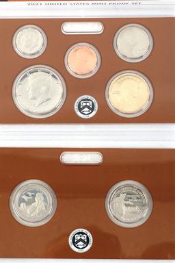 2020 2021 2022 2023 2024 U.S. PROOF SET LOT