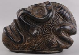 TAINO ELABORATE HEAD ZOOMORPHIC COMBINATION