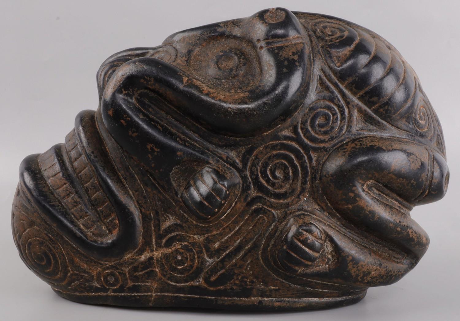 TAINO ELABORATE HEAD ZOOMORPHIC COMBINATION