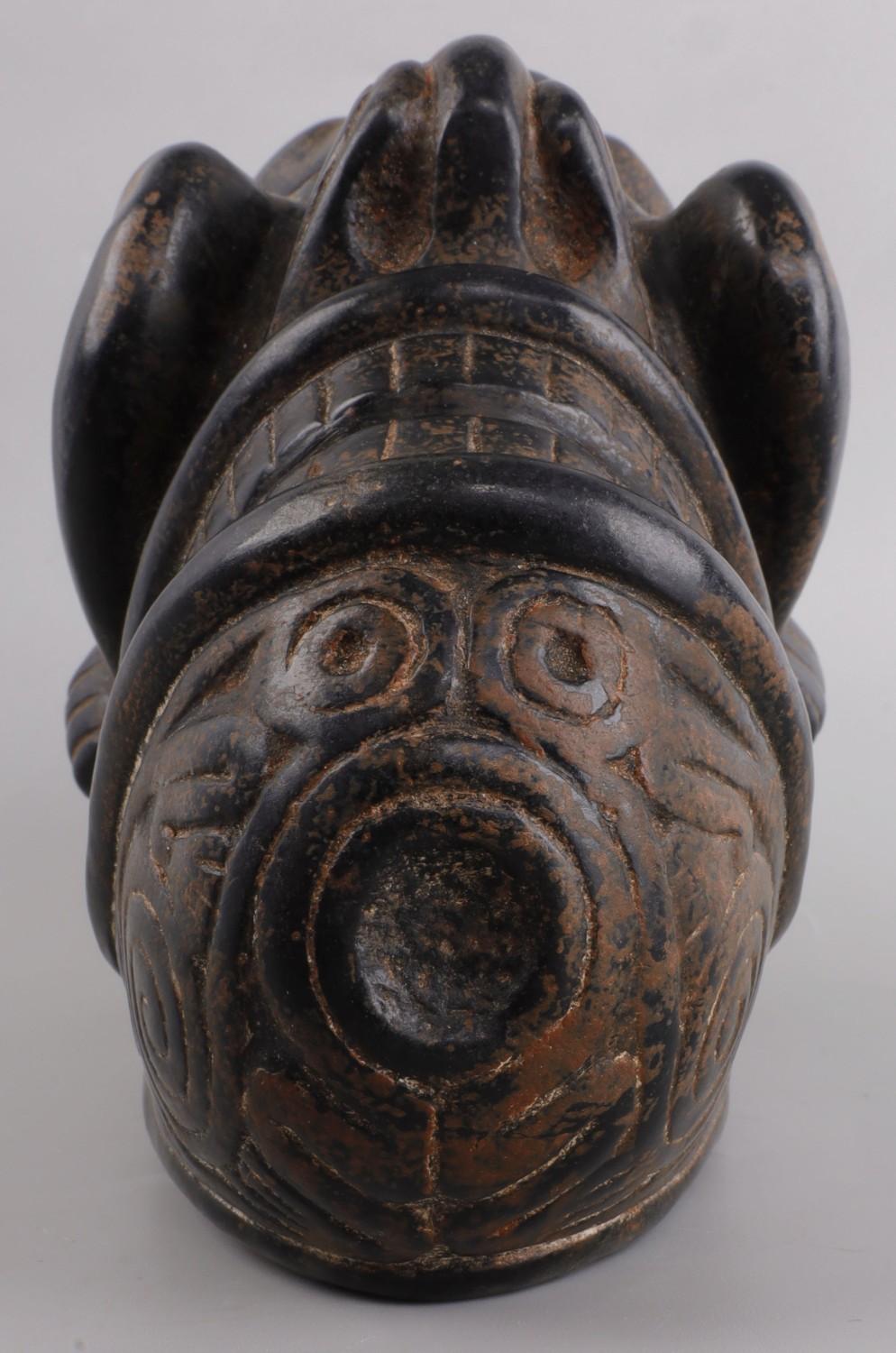 TAINO ELABORATE HEAD ZOOMORPHIC COMBINATION