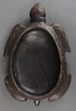 TAINO ELABORATE TURTLE SHAPED BOWL