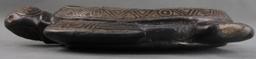 TAINO ELABORATE TURTLE SHAPED BOWL