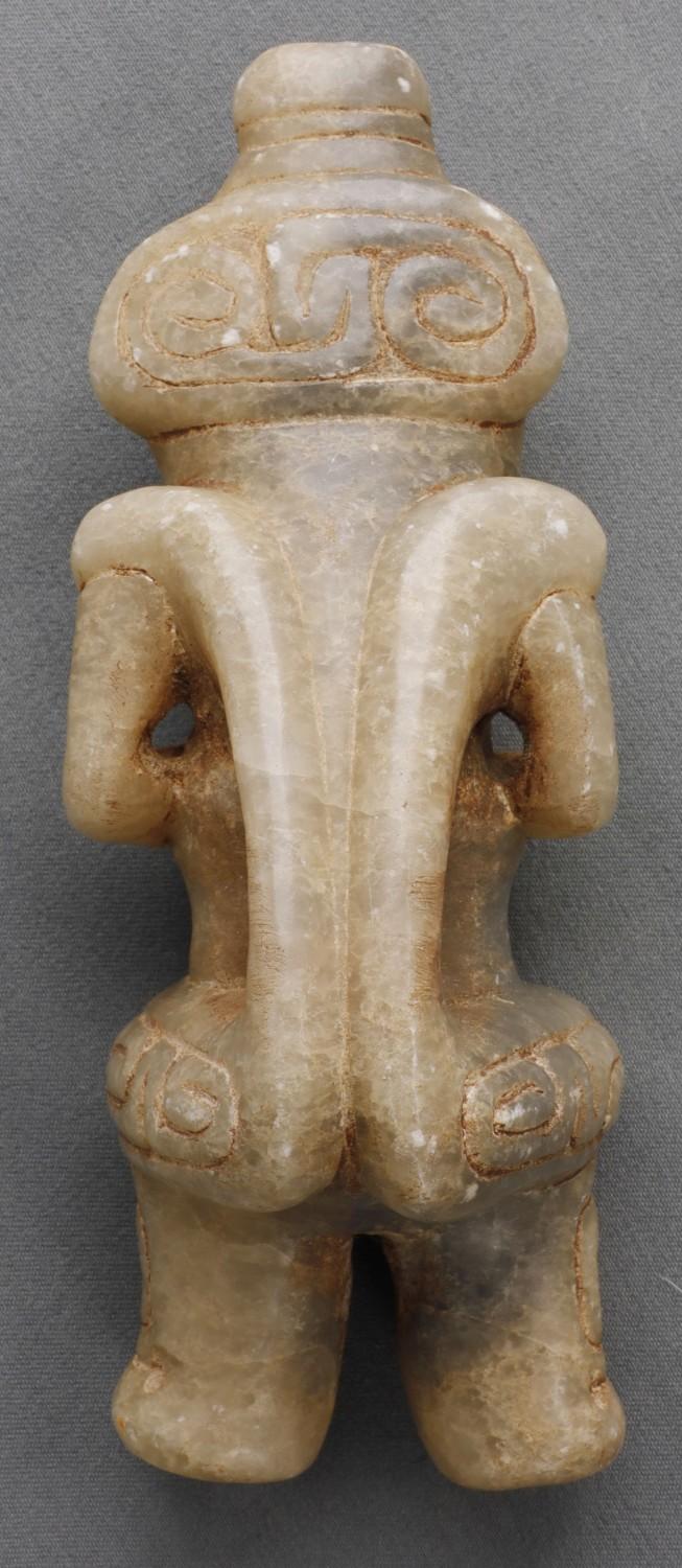 TAINO THREE DIMENSIONAL ANTHROPIC COHOBA INHALER
