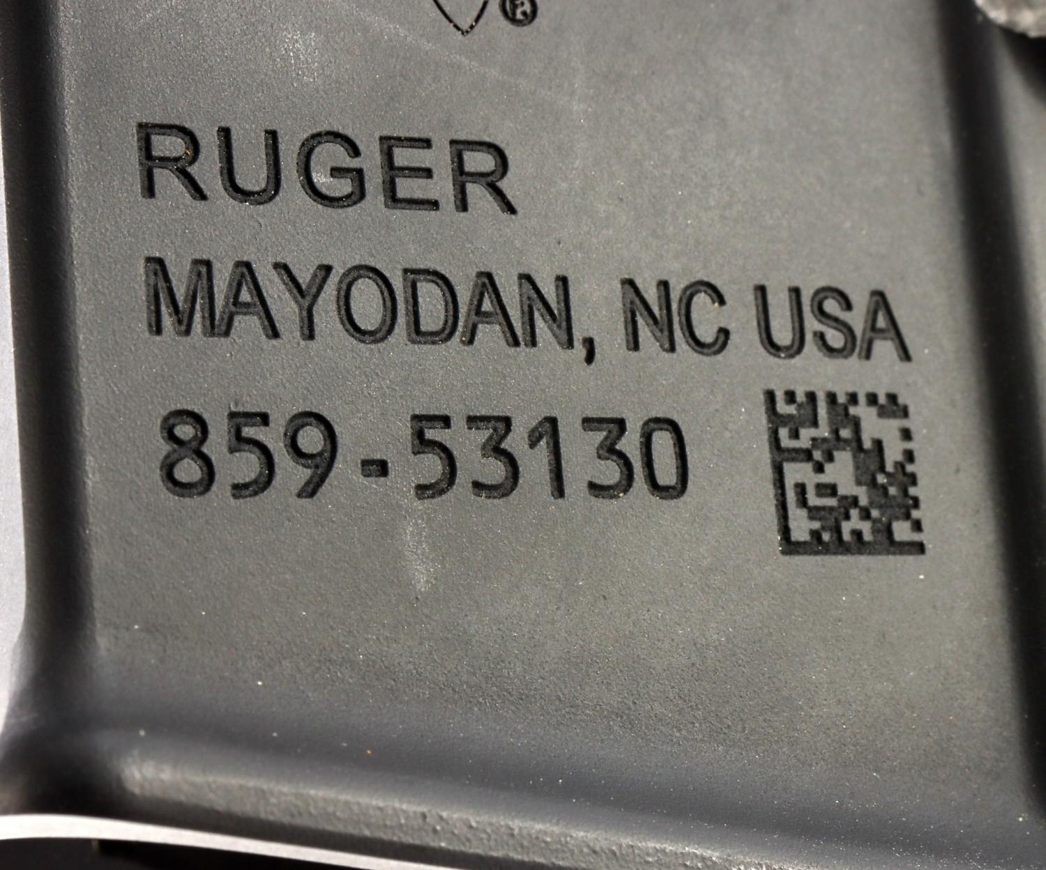 RUGER AR-556 MODEL 8529 5.56X45MM SEMI AUTO RIFLE
