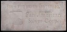 100 TROY OUNCE 999 FINE SILVER BULLION BAR