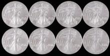 LOT 8 2023 & 2014 1 OZT SILVER AMERICAN EAGLE COIN
