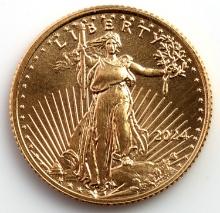 2024 GOLD 1/10 OZT OUNCE AMERICAN EAGLE BU COIN