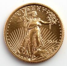 2024 GOLD 1/10 OZT OUNCE AMERICAN EAGLE BU COIN