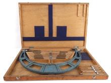 VINTAGE NSK 12-18 INCH INDUSTRIAL MICROMETER