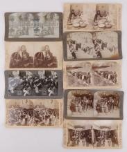 1900S STEREOCARD IMAGES OF PALESTINE & JEWS