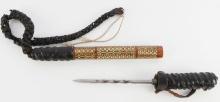 TUAREG CAMEL WHIP WITH HIDDEN DAGGER SPIKE
