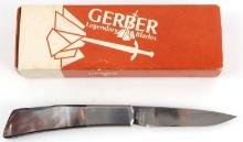 GERBER SILVER KNIGHT KNIFE NEW IN BOX