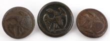 LOT OF 3 PRE CIVIL WAR MILITARY BUTTONS