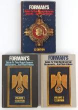 WWII GERMAN THIRD REICH FORMANS GUIDE VOLS 1-3