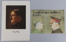 LOT OF 2 WWII SPAIN & GERMAN REICH HITLER FRANCO