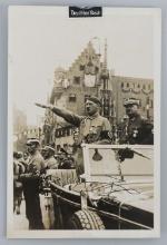 WWII GERMAN REICH ADOLF HUHNLEIN SIGNED POSTCARD