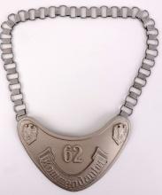 WWII GERMAN KOMMANDANTUR GORGET