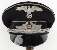 WWII GERMAN REICH DIPLOMATIC KORPS OFFICIAL VISOR