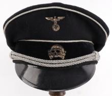 WWII GERMAN THIRD REICH HANS ZAHEL SS VISOR