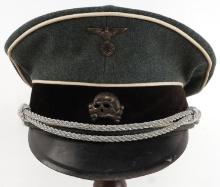 WWII GERMAN THIRD REICH SS OFFICER VISOR TYPE 1