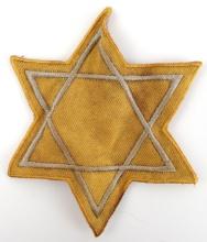 WWII GERMAN THIRD REICH STAR OF DAVID PATCH