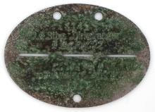WWII GERMAN THIRD REICH DIRLEWANGER DOG TAG