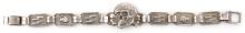 WWII GERMAN THIRD REICH SS TOTENKOPF BRACELET