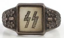 WWII GERMAN THIRD REICH SS PEARL RING