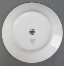 WWII GERMAN THIRD REICH PLATE WITH REICHSADLER