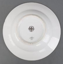 WWII GERMAN THIRD REICH PLATE WITH REICHSADLER
