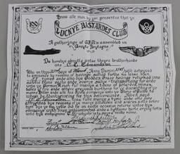 WWII LATE ARRIVALS CLUB WINGED BOOT COLLECTION 8PC