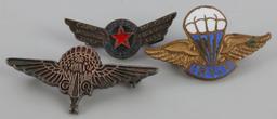 WWII LATE ARRIVALS CLUB WINGED BOOT COLLECTION 8PC