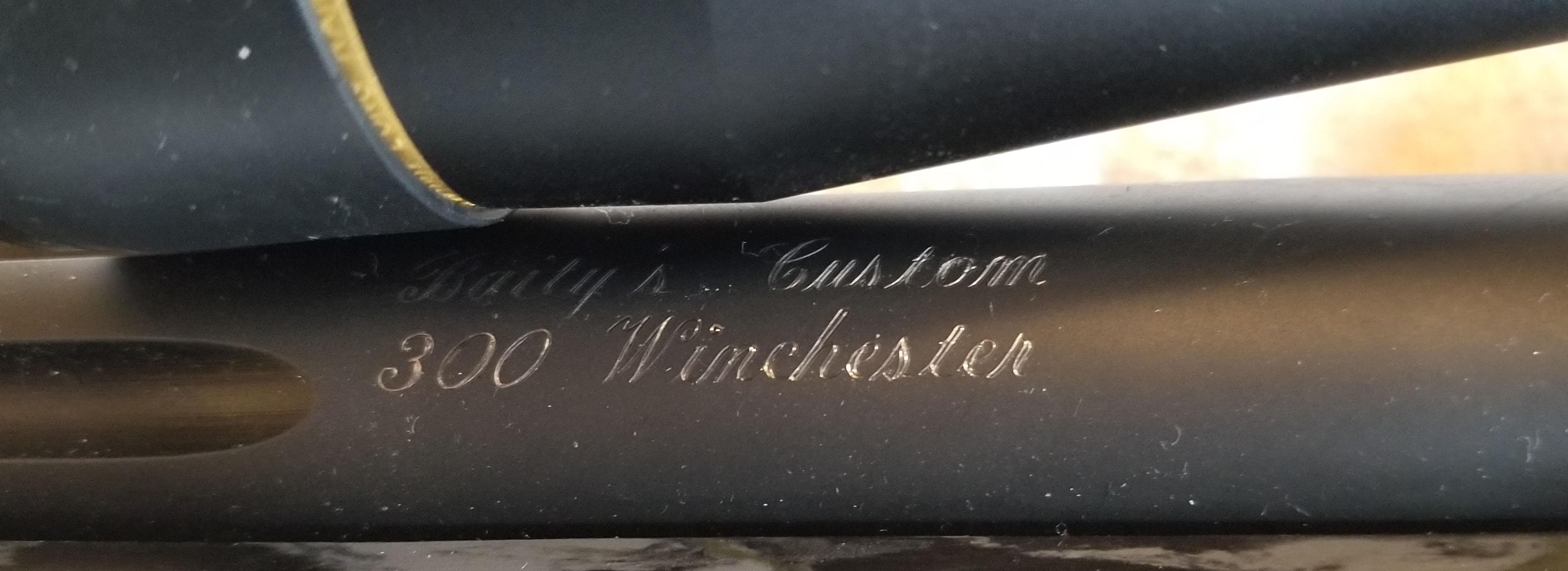 Baity Custom Remington 700 300 Magnum (scoped)