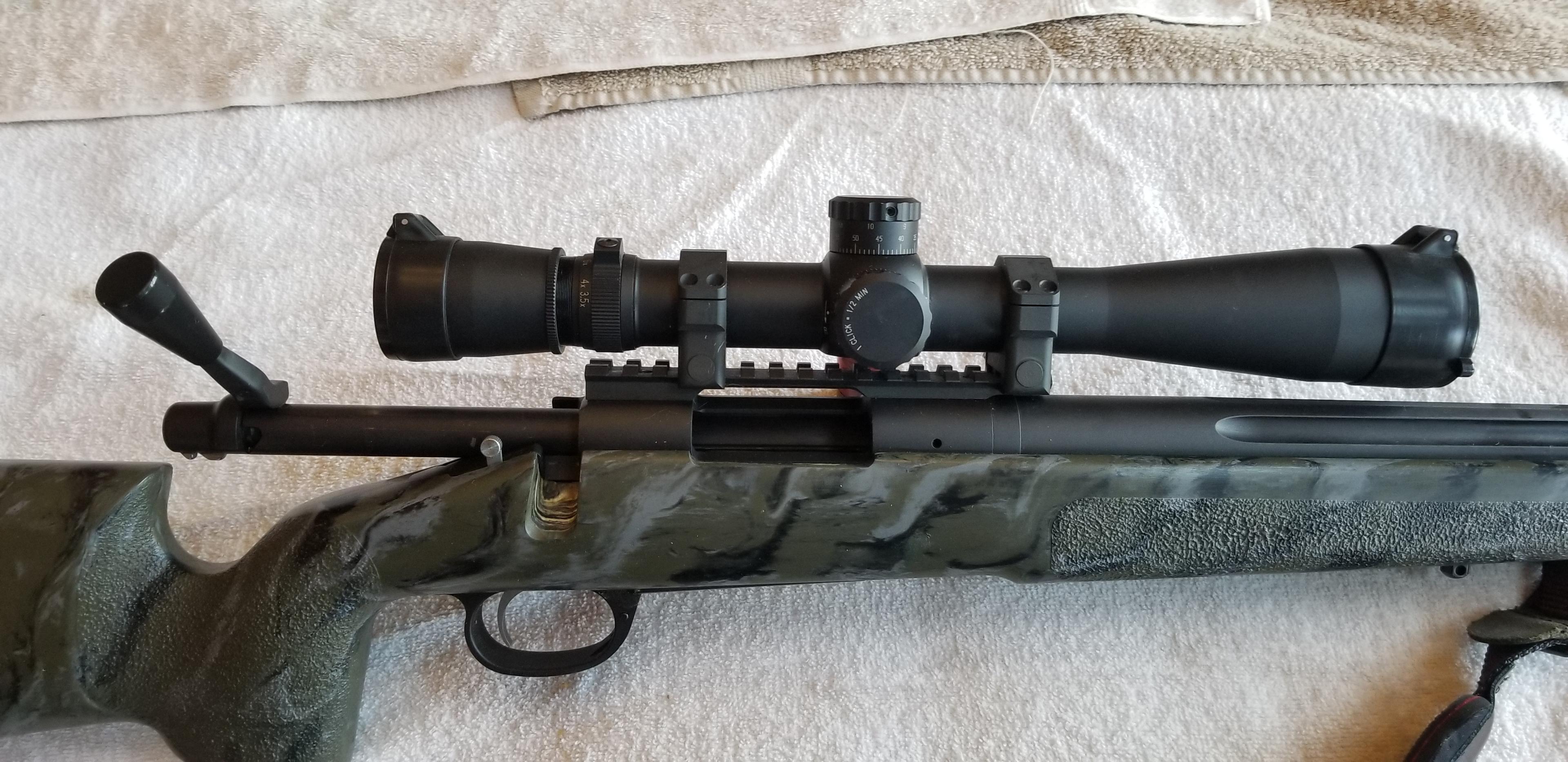 Baity Custom Remington 700 Rifle 308 Scoped