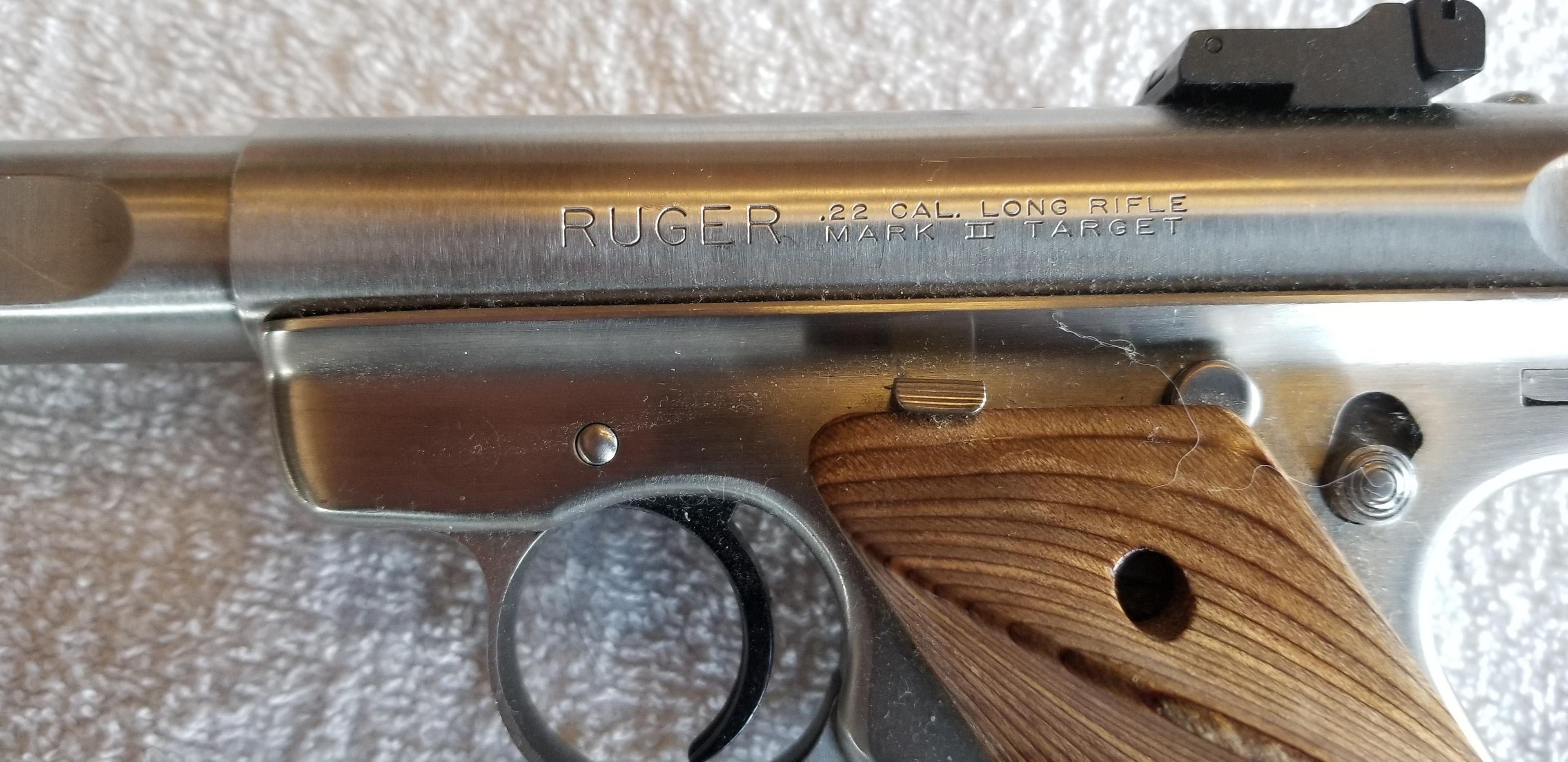 Ruger Mark 2 Target, 6"