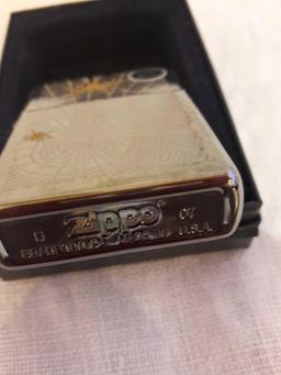 New Zippo lighter..spiderweb