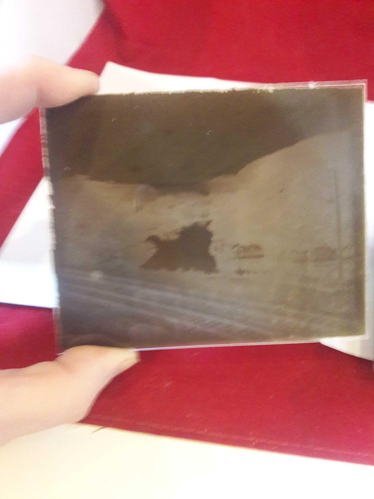 Antique Glass Photo Dry Plate Picture Negative Slides