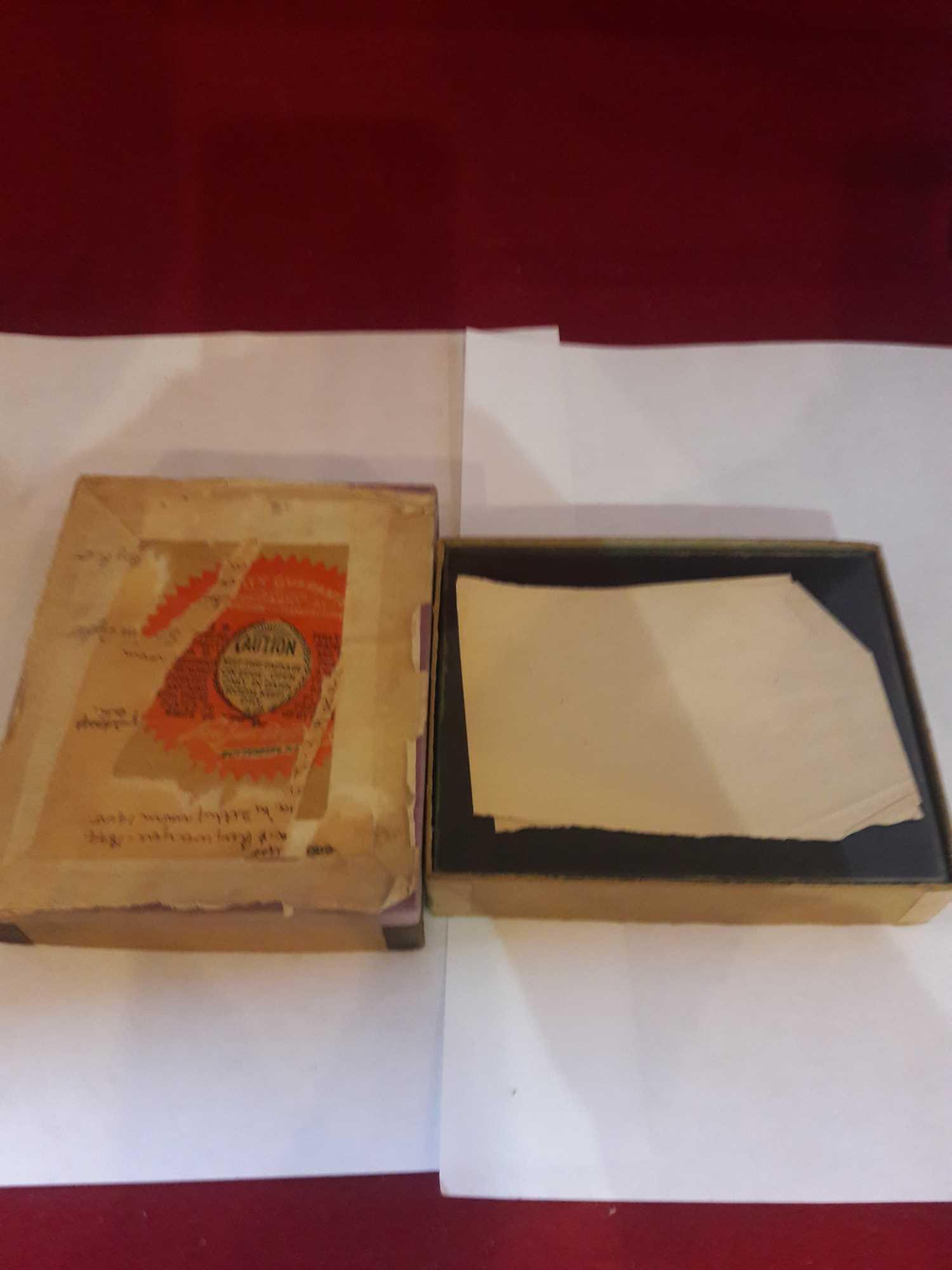 Antique Glass Photo Dry Plate Picture Negative Slides