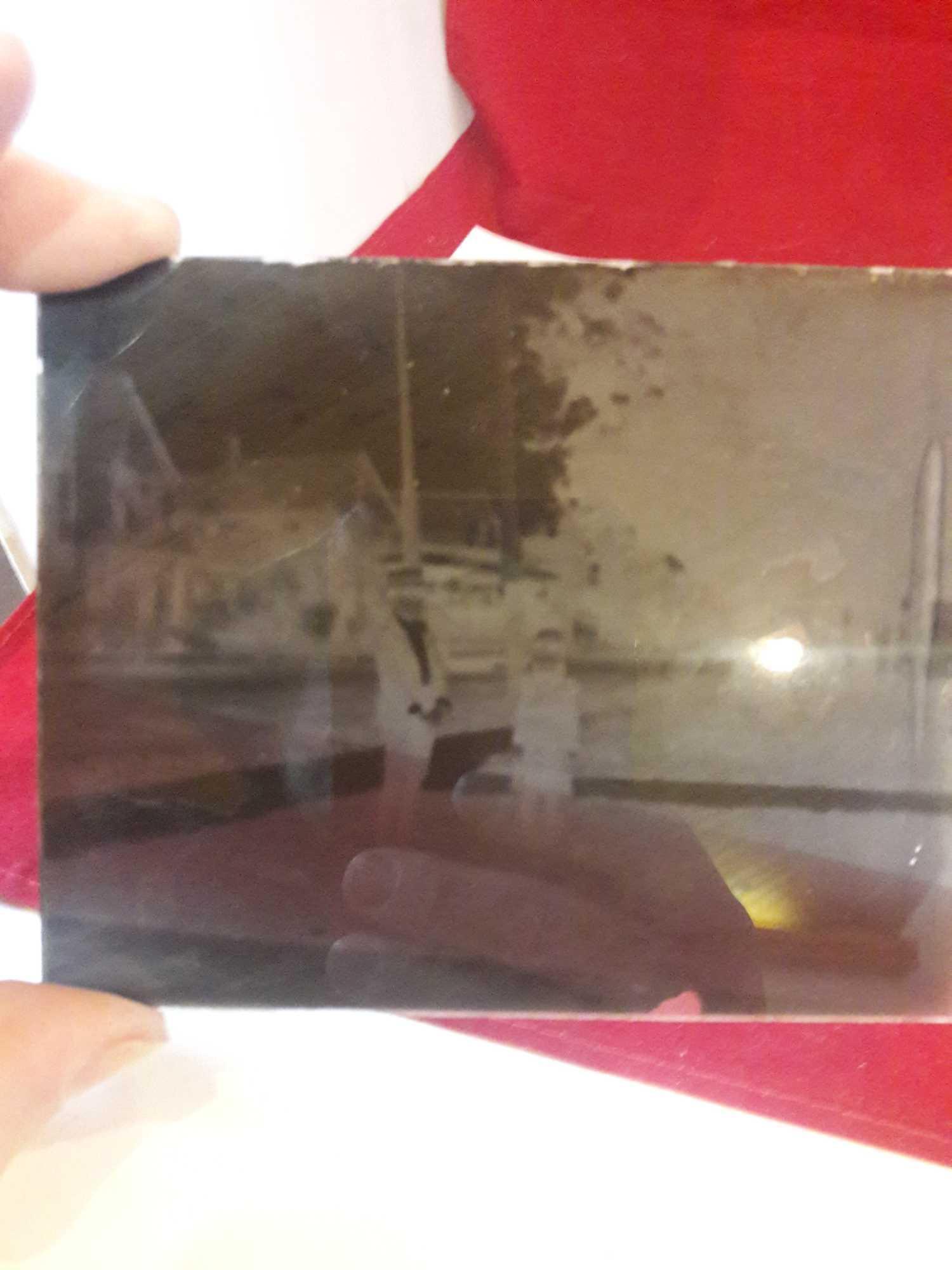 Antique Glass Photo Dry Plate Picture Negative Slides