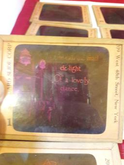 Antique Glass Photo Dry Plate Picture Negative Slides..
