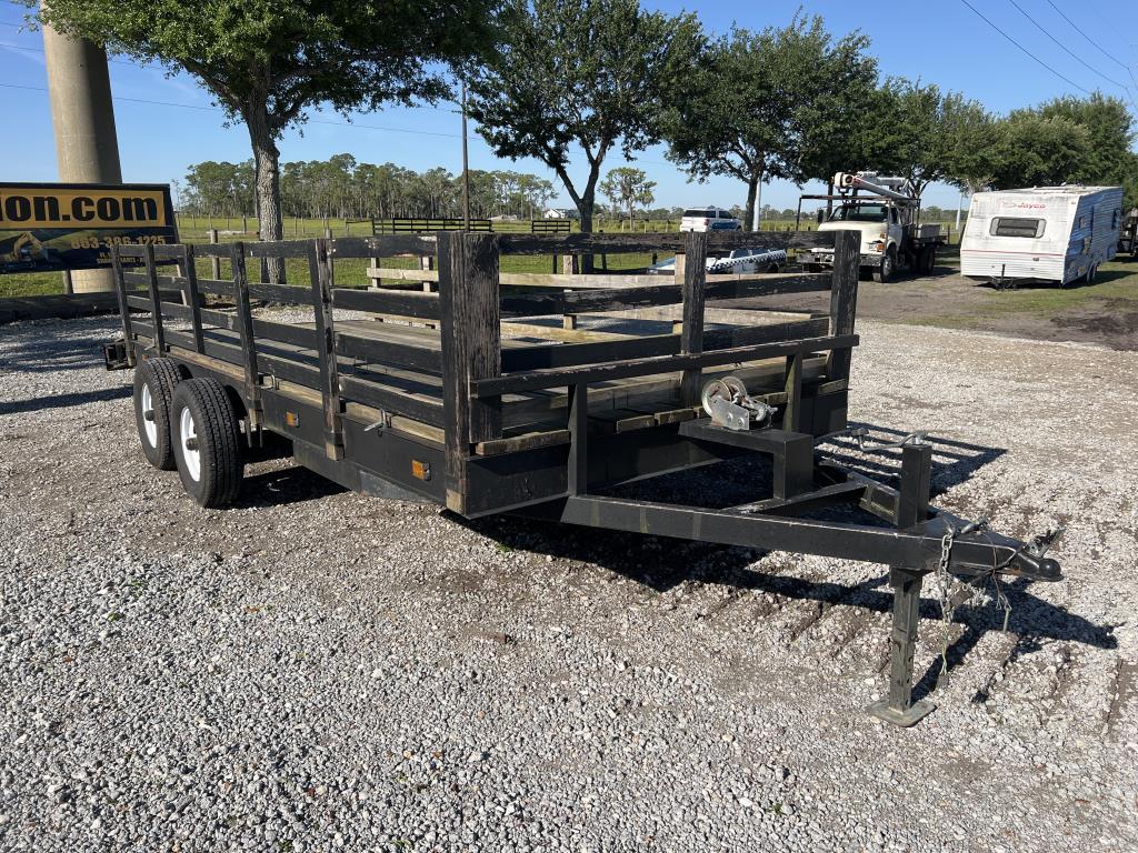 2019 Homemade 20ft Tandem Axle Trailer W/t