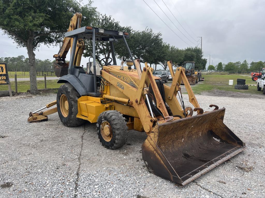 Case 580l Loader Backhoe R/k