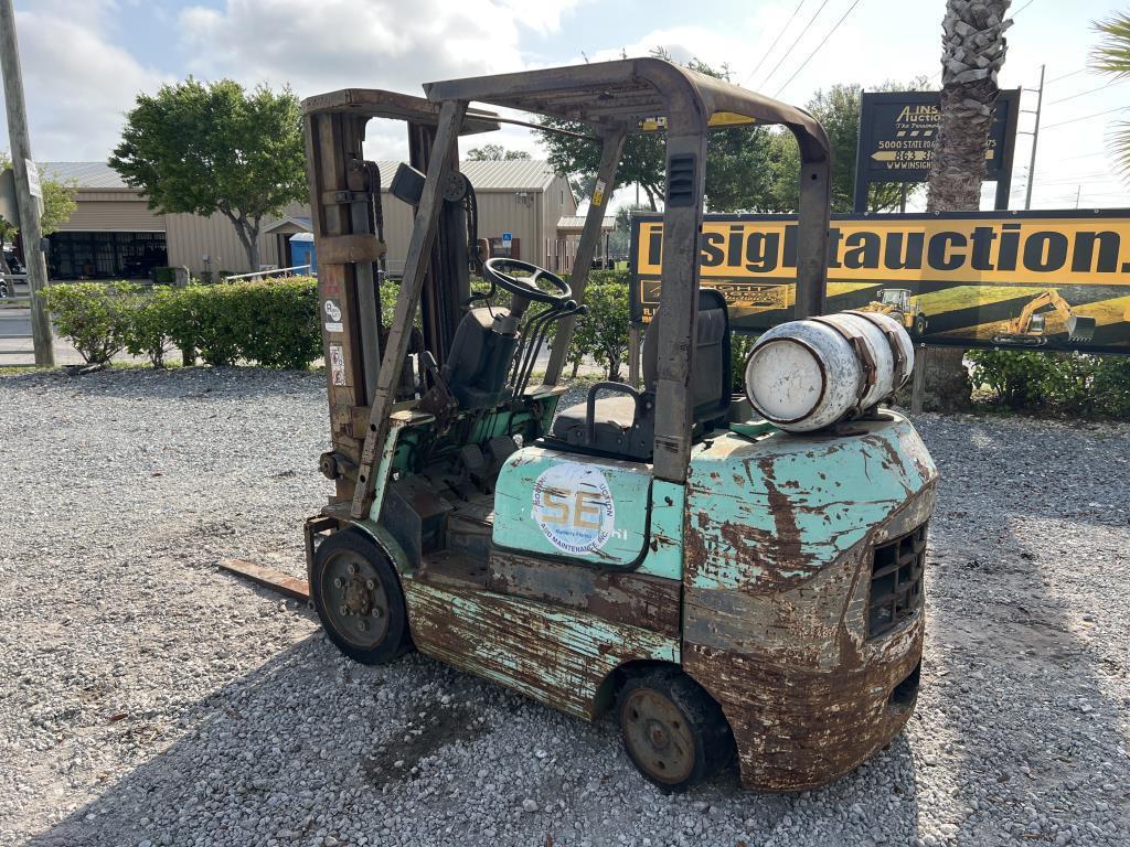 Mitsubishi Fgc25k Pneumatic Tire Forklift W/k