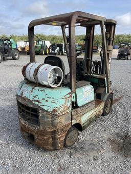 Mitsubishi Fgc25k Pneumatic Tire Forklift W/k