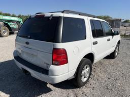 2005 Ford Explorer Xlt Suv W/t W/k