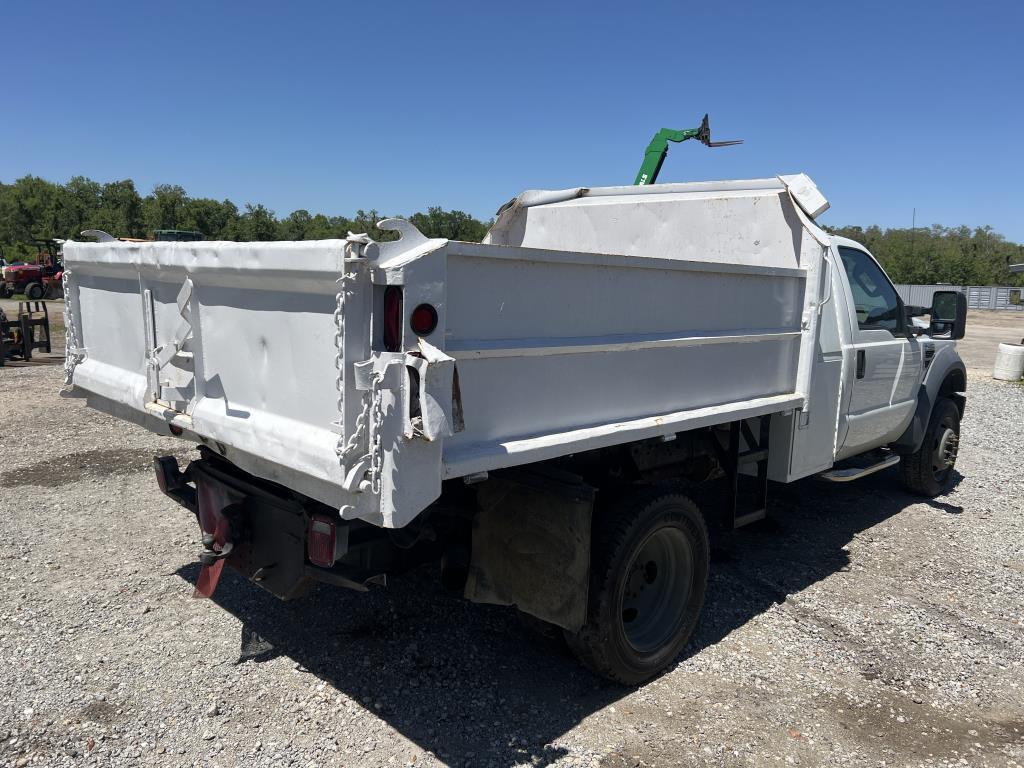 2008 Ford F-450xl Diesel Dump Truck W/t